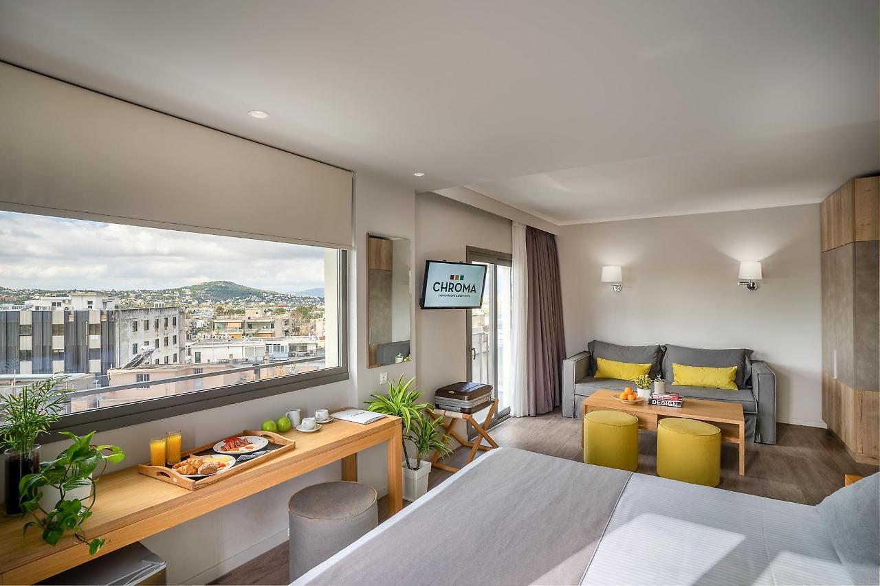 Chroma Fashion Rooms & Apartments Athen Eksteriør billede